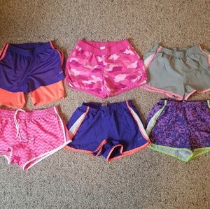 Bundle of 6 size 10/12 shorts